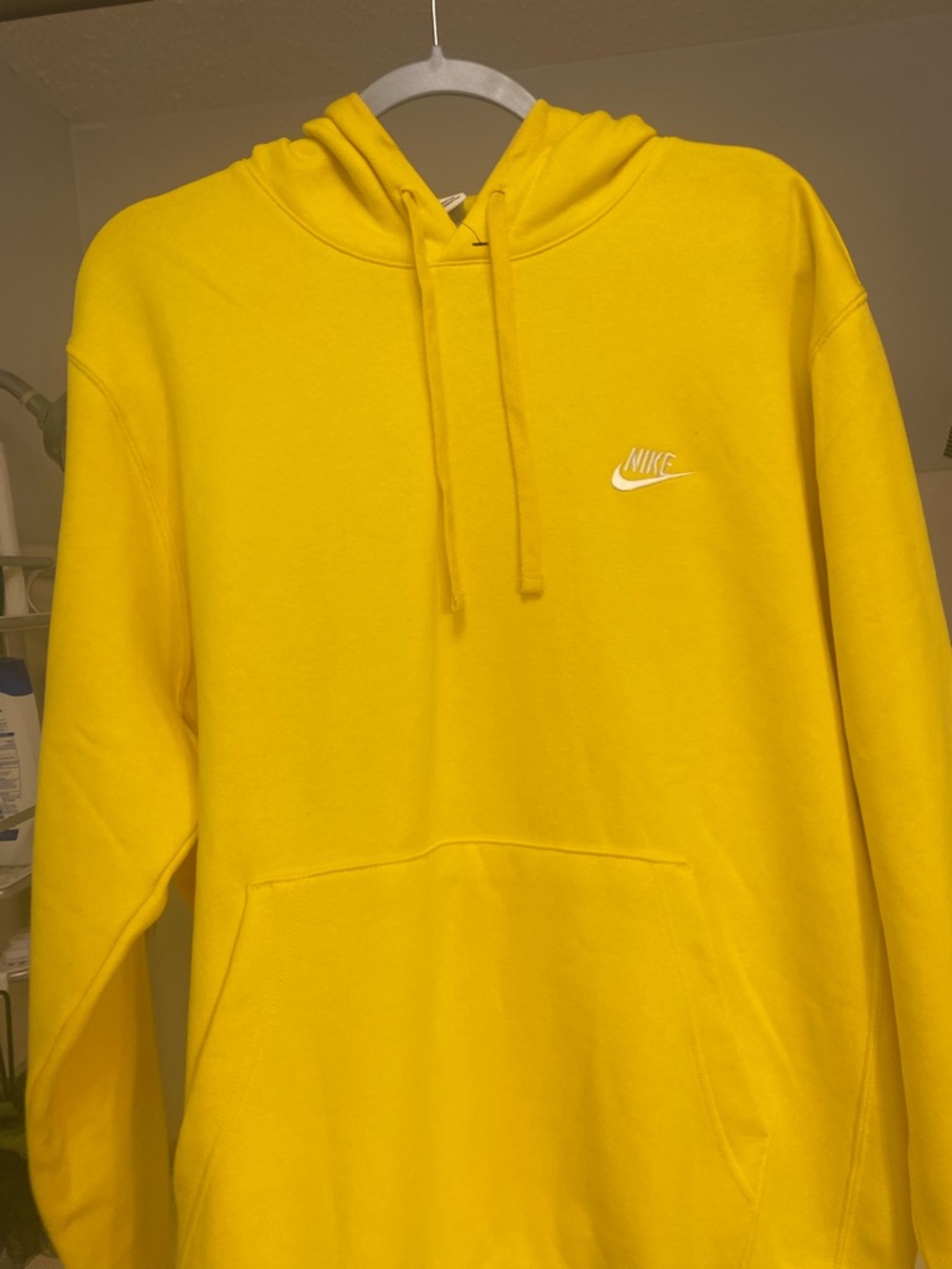 Nike Bright Yellow Hoodie